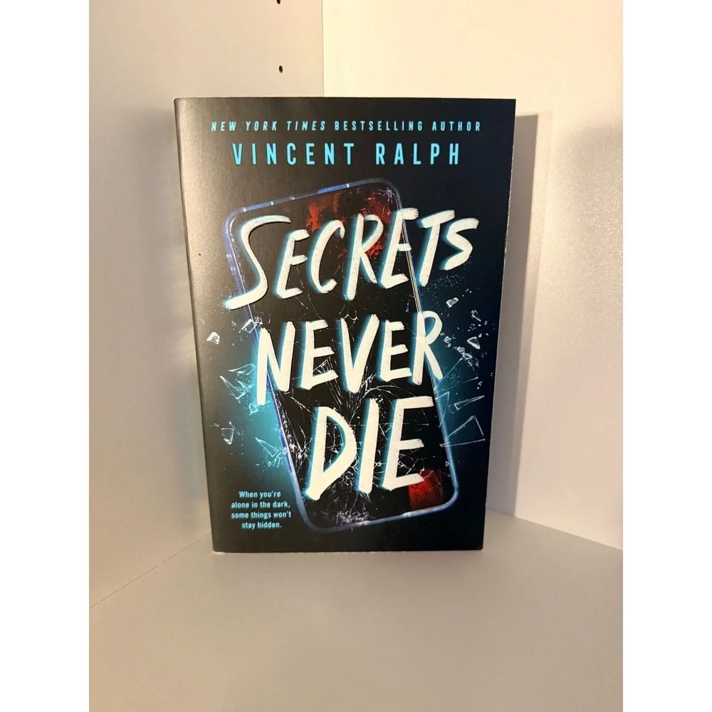 Secrets Never Die by Vincent Ralph YA Thriller Mystery Paperback Book
